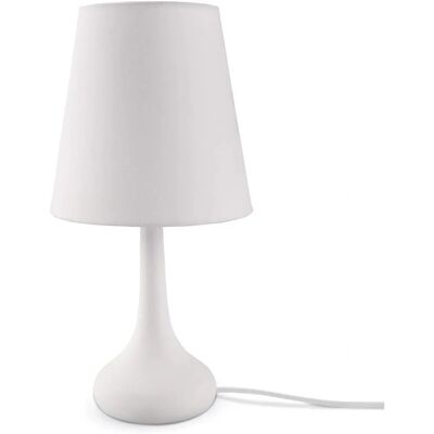 Lampada da Tavolo Paco Home E14 - Moderna, Bianca, Camera Bambini e Soggiorno Lampada da Tavolo Paco Home E14 - Moderna, Bianca, Camera Bambini e Soggiorno