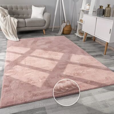 Paco Home Tappeto Rosa 160x230 cm Pelo Lungo Shaggy - Tappeto Paco Home Tappeto Rosa 160x230 cm Pelo Lungo Shaggy - Tappeto