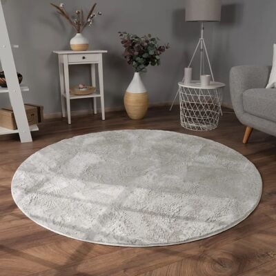 Tappeto Paco Home Grigio a Pelo Lungo - Design shaggy moderno Tappeto Paco Home Grigio a Pelo Lungo - Design shaggy moderno