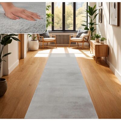 PACO HOME - Tappeto Salotto Moderno - Grigio - 60x90 - Tappeto PACO HOME - Tappeto Salotto Moderno - Grigio - 60x90 - Tappeto