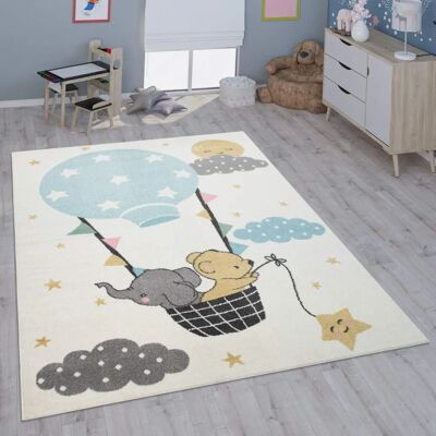 Paco Home Creme Kinderteppich - Kinderzimmer Dekor - 80x150 cm Paco Home Creme Kinderteppich - Kinderzimmer Dekor - 80x150 cm