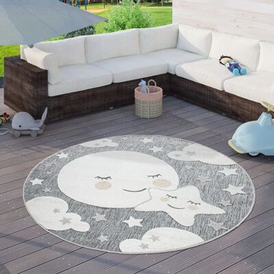 Paco Home - Alfombra Redonda Infantil - 160cm Diámetro Paco Home - Alfombra Redonda Infantil - 160cm Diámetro
