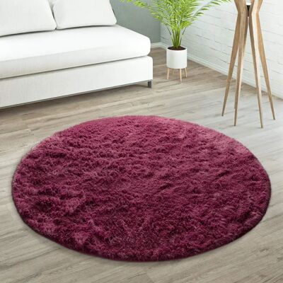 Paco Home Modello Tappeto Pelo Lungo Viola - Tappeto Paco Home Modello Tappeto Pelo Lungo Viola - Tappeto