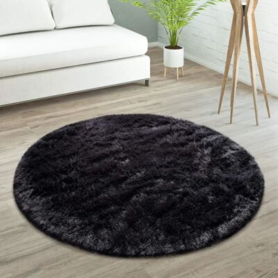 PACO HOME - Tappeto a Pelo Lungo - Nero - Tappeto PACO HOME - Tappeto a Pelo Lungo - Nero - Tappeto