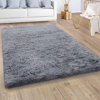 Tappeto rotondo lungo peluche sintetico Paco Home - Tappeto Tappeto rotondo lungo peluche sintetico Paco Home - Tappeto