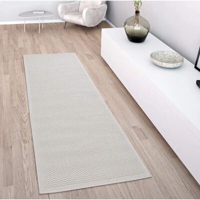 Paco Home - Modello 80x200 cm - Tappeto Beige Resistente alle Intemperie - Tappeto Paco Home - Modello 80x200 cm - Tappeto Beige Resistente alle Intemperie - Tappeto