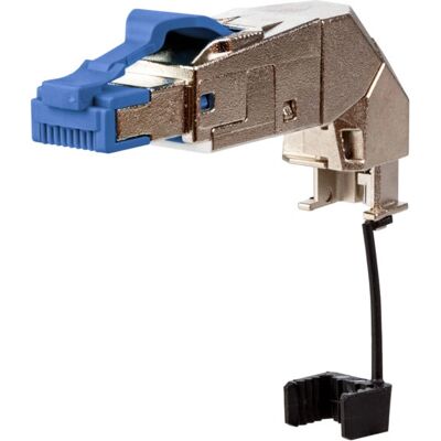 Metz Connect 40G RJ45 Feldstecker Pro 360 Blau - Ethernet Stecker Metz Connect 40G RJ45 Feldstecker Pro 360 Blau - Ethernet Stecker