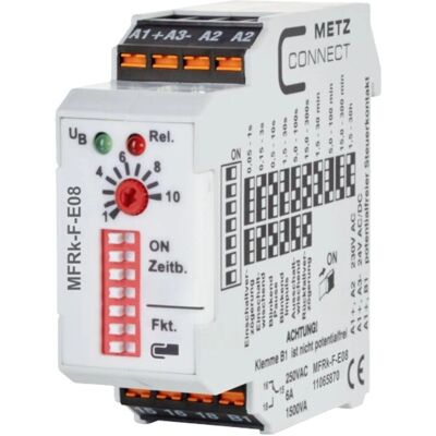 Metz Connect MFRk-F-E08 Flerfunktionstidsrelä - 230 V/AC Metz Connect MFRk-F-E08 Flerfunktionstidsrelä - 230 V/AC