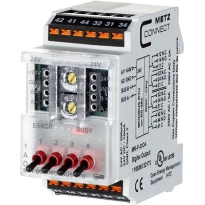 Modulo di uscita digitale Metz Connect MR-F-DO4 - Modbus RTU - 4 uscite Modulo di uscita digitale Metz Connect MR-F-DO4 - Modbus RTU - 4 uscite