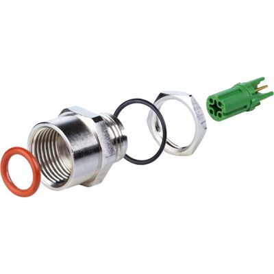METZ CONNECT MMT361A115-0001 - M12 Stahl Leiterplattenstecker, 4-polig METZ CONNECT MMT361A115-0001 - M12 Stahl Leiterplattenstecker, 4-polig