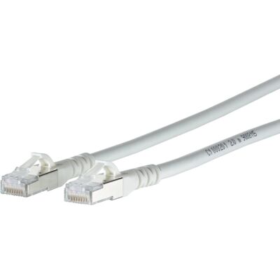 Metz Connect 1308450388-E Câble réseau blanc 0,3 m Cat6a S/FTP - Publicité Metz Connect 1308450388-E Câble réseau blanc 0,3 m Cat6a S/FTP - Publicité