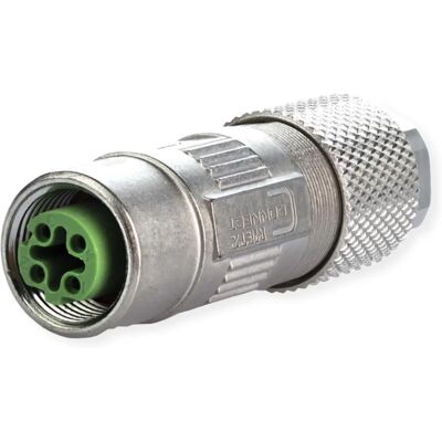Metz Connect MMF881A115 4-poliger IP67-Stecker - Industrie M12 weiblich Metz Connect MMF881A115 4-poliger IP67-Stecker - Industrie M12 weiblich