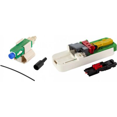 Metz Glasfaser Stecker - Singlemode, Hybrid, Schnelle Montage Metz Glasfaser Stecker - Singlemode, Hybrid, Schnelle Montage