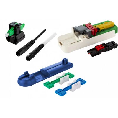 Metz Glasfaser LC Stecker - Singlemode, Hybrid, 18m Metz Glasfaser LC Stecker - Singlemode, Hybrid, 18m