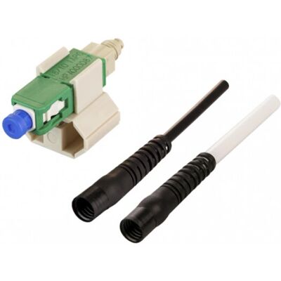 Metz Connect 1509QKEA0010-E Fiberstecker SC - Mono, Grün, 10 Stück Metz Connect 1509QKEA0010-E Fiberstecker SC - Mono, Grün, 10 Stück