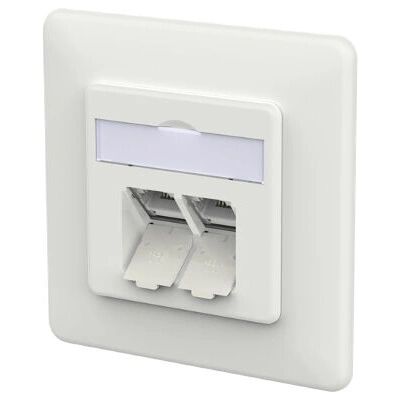 METZ CONNECT 130E381027-I Buchse RJ-45 Weiß - Netzstecker METZ CONNECT 130E381027-I Buchse RJ-45 Weiß - Netzstecker