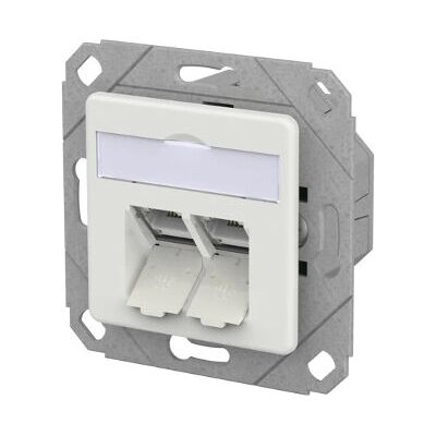 METZ CONNECT 130E381127-I Presa Ethernet da Parete - Bianco METZ CONNECT 130E381127-I Presa Ethernet da Parete - Bianco