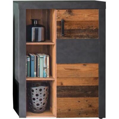 TRENDTEAM Indy Armoire de Rangement - Style Industriel Moderne - Publicité TRENDTEAM Indy Armoire de Rangement - Style Industriel Moderne - Publicité