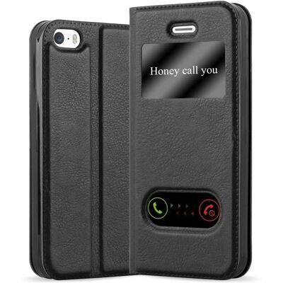 Coque Oppo A53 en noir avec double fenêtre - Publicité Coque Oppo A53 en noir avec double fenêtre - Publicité