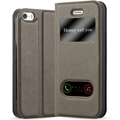 Coque Oppo A53 avec 2 Fenêtres - Marron - Publicité Coque Oppo A53 avec 2 Fenêtres - Marron - Publicité
