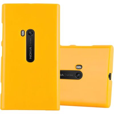 Cadorabo Gelbe Jelly TPU Handyhülle - Stoßfest Cadorabo Gelbe Jelly TPU Handyhülle - Stoßfest