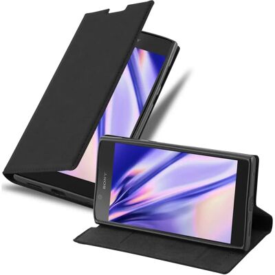 Capa Sony Xperia L1 - Estojos de proteção com suporte - Preto noite Capa Sony Xperia L1 - Estojos de proteção com suporte - Preto noite