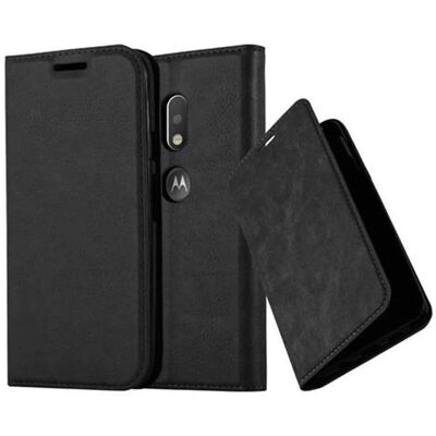 Motorola MOTO G4 PLAY Hülle - Schutzetui mit Ständerfunktion - NIGHT BLACK Motorola MOTO G4 PLAY Hülle - Schutzetui mit Ständerfunktion - NIGHT BLACK