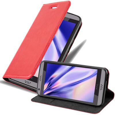 Coque Cadorabo HTC Desire 530 630 - Étui de Protection avec Support et Porte-cartes - Rouge Pomme - Publicité Coque Cadorabo HTC Desire 530 630 - Étui de Protection avec Support et Porte-cartes - Rouge Pomme - Publicité