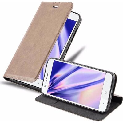 ZTE Marke Modell V8 MINI Schutzhülle - Kaffee Braun ZTE Marke Modell V8 MINI Schutzhülle - Kaffee Braun