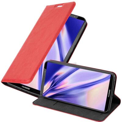 Coque Huawei MATE 10 PRO - Étui de Protection avec Fonction Support et Porte-cartes - Rouge - Publicité Coque Huawei MATE 10 PRO - Étui de Protection avec Fonction Support et Porte-cartes - Rouge - Publicité