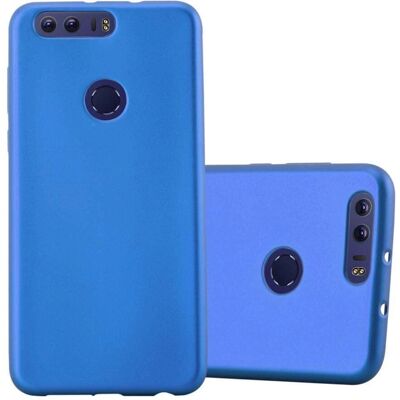 Coque TPU Fine Métallique Bleue Honor 8 / 8 PREMIUM - Protection & Style - Publicité Coque TPU Fine Métallique Bleue Honor 8 / 8 PREMIUM - Protection & Style - Publicité