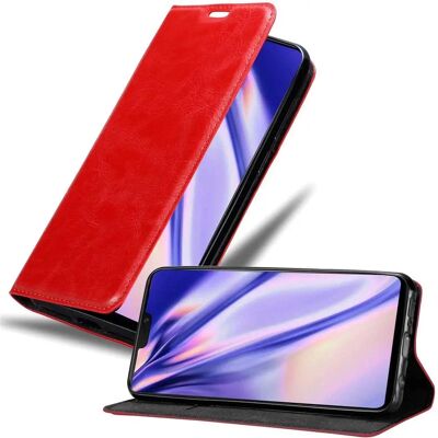 OnePlus 6 Hülle - Schutzcase mit Ständerfunktion und Kartenfach - Apple Rot OnePlus 6 Hülle - Schutzcase mit Ständerfunktion und Kartenfach - Apple Rot