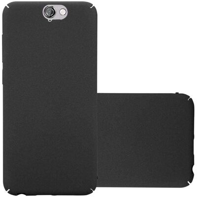 Cadorabo Frosty Black HTC ONE A9 Schutz Hülle - Hart Cover Cadorabo Frosty Black HTC ONE A9 Schutz Hülle - Hart Cover
