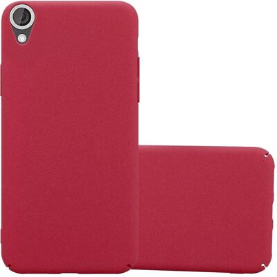 Cadorabo HTC Desire 820 Frost Look Hartschale - Rot Cadorabo HTC Desire 820 Frost Look Hartschale - Rot