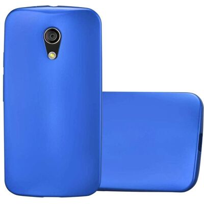 Coque de protection Motorola MOTO G2 - Bleu Métallique Mat - Publicité Coque de protection Motorola MOTO G2 - Bleu Métallique Mat - Publicité