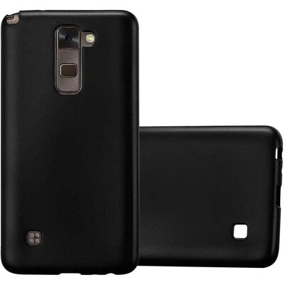 Cadorabo LG STYLUS 2 Metallic Black TPU Hülle Cadorabo LG STYLUS 2 Metallic Black TPU Hülle