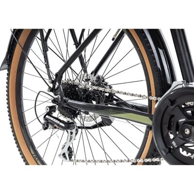 Axess KEEDO Street satinblack olive - 18 Zoll - Hardtail-Mountainbike Axess KEEDO Street satinblack olive - 18 Zoll - Hardtail-Mountainbike