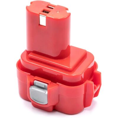 vhbw Batteria Makita 9102 - 3000mAh NiMH 9,6V Rosso vhbw Batteria Makita 9102 - 3000mAh NiMH 9,6V Rosso