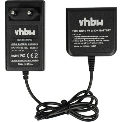 Caricabatterie vhbw per batterie Li-ion Metabo 14,4V - Caricabatteria Caricabatterie vhbw per batterie Li-ion Metabo 14,4V - Caricabatteria
