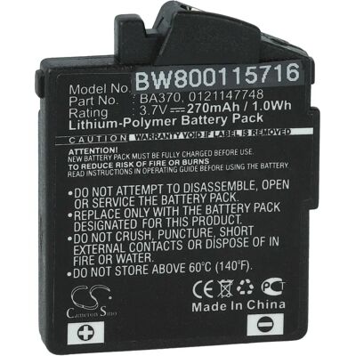 vhbw Sennheiser MM 450-X/500 Wireless Headphones Battery vhbw Sennheiser MM 450-X/500 Wireless Headphones Battery
