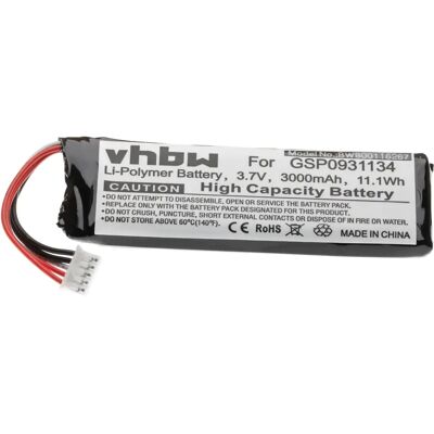 VHBW JBL Flip 3 Wasserfeste Batterie - Lautsprecher & Tragbar VHBW JBL Flip 3 Wasserfeste Batterie - Lautsprecher & Tragbar
