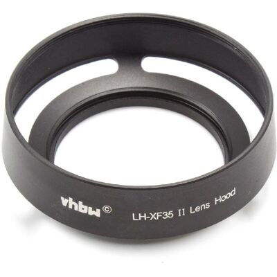 vhbw Pare-soleil pour Fujifilm XF 35mm f/2 R WR Métal Noir - Capuchon d'objectif vhbw Pare-soleil pour Fujifilm XF 35mm f/2 R WR Métal Noir - Capuchon d'objectif