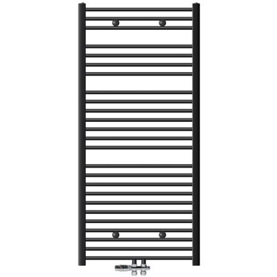 ECD Germany Sahara 750x1500 mm Gebogener Badezimmerheizer - Heizung ECD Germany Sahara 750x1500 mm Gebogener Badezimmerheizer - Heizung