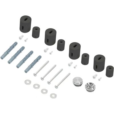 Supporto radiatore LUXEBATH Antracite - Supporto radiatore Supporto radiatore LUXEBATH Antracite - Supporto radiatore