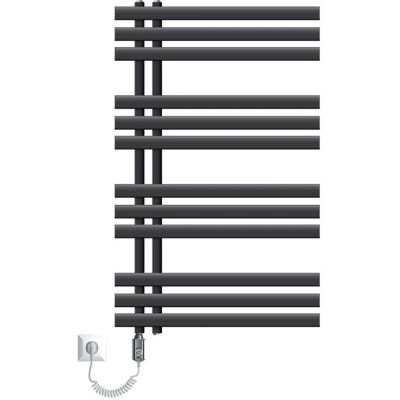Ecd Germany Radiador de baño Iron em - 600 x 1000 mm - 300W - Antracita - Radiador de toallas - Secador de toallas - Radiador de panel Ecd Germany Radiador de baño Iron em - 600 x 1000 mm - 300W - Antracita - Radiador de toallas - Secador de toallas - Radiador de panel