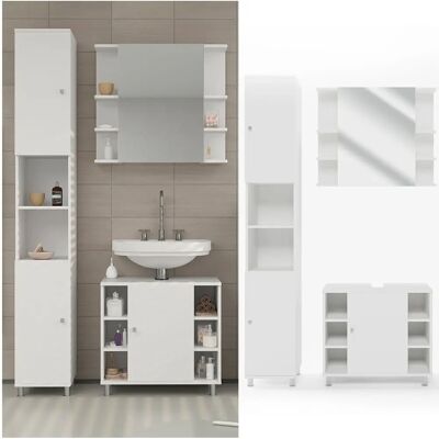Conjunto de muebles de baño Vicco Fynn - 3 partes Conjunto de muebles de baño Vicco Fynn - 3 partes