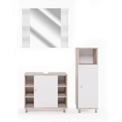 Vicco - Badezimmermöbelset Fynn Sonoma - 3 Stück Vicco - Badezimmermöbelset Fynn Sonoma - 3 Stück