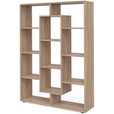 Unidad de almacenamiento de cubo Vicco Sonoma - Separador de ambientes con 11 compartimentos Unidad de almacenamiento de cubo Vicco Sonoma - Separador de ambientes con 11 compartimentos