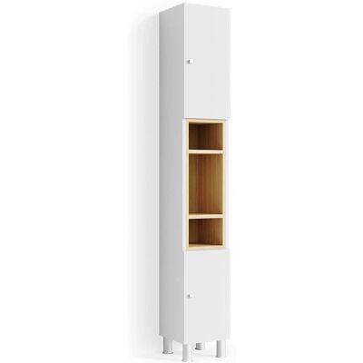 Vicco Armoire de bain Aquis Blanc - Type de salle de bain - Publicité Vicco Armoire de bain Aquis Blanc - Type de salle de bain - Publicité