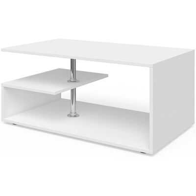 Mesa de centro Guillermo Blanco - Mesa de café Mesa de centro Guillermo Blanco - Mesa de café